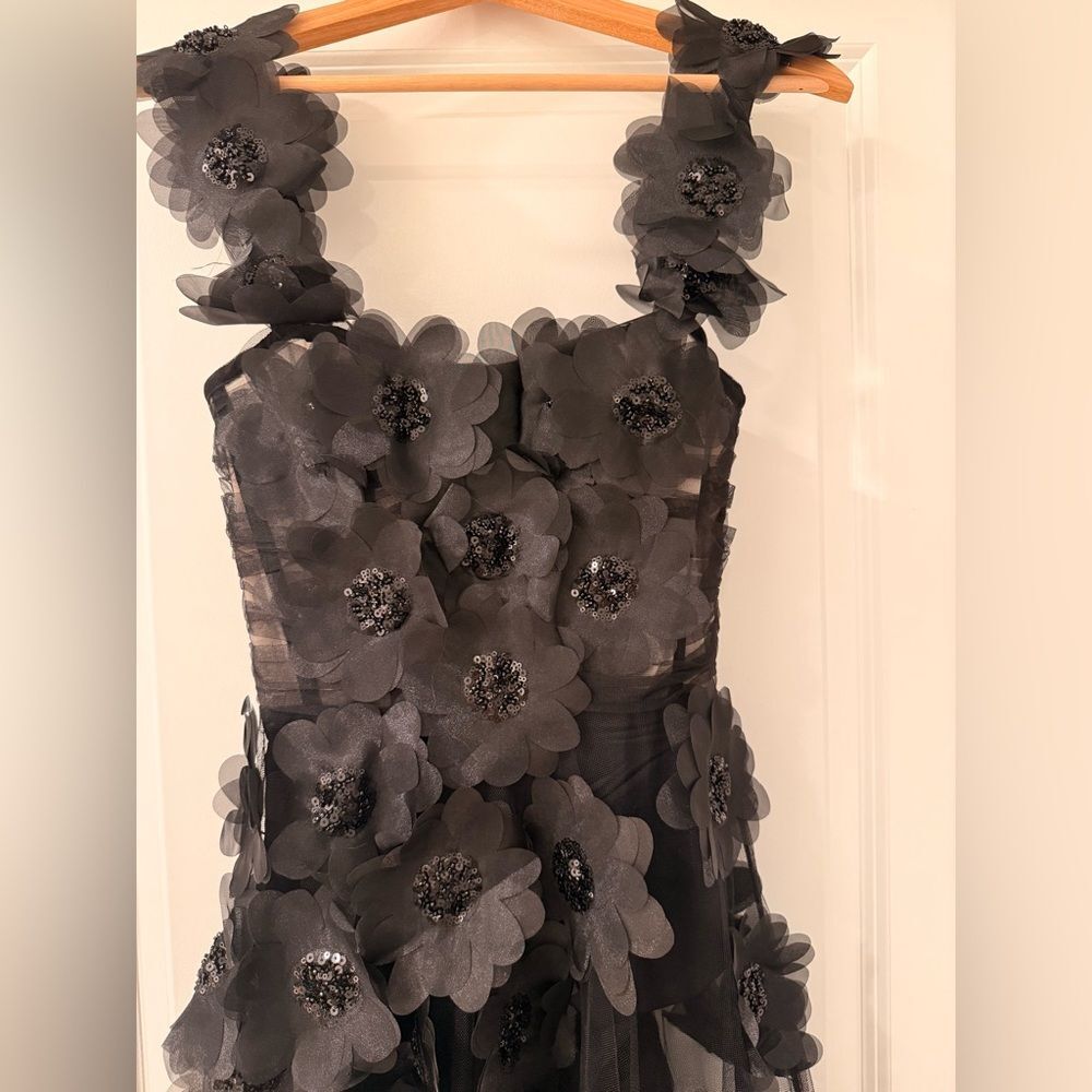 NWOT BRONX AND BANCO Rosalie Noir Gown in Black, evening maxi dress - Picture 6 of 15